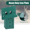 MOFEEZ Deer Stand Brackets 4x4, Heavy Duty Elevator Bracket with