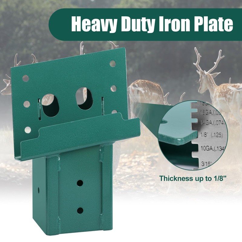 MOFEEZ Deer Stand Brackets 4x4, Heavy Duty Elevator Bracket with