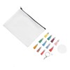 Sublimation Cosmetic Bag Blanks Set DIY Thermal Transfer Blank Cosmetic