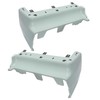 ECOTRIC Front Bumper Filler Set Compatible with 1984-1987 Buick Regal