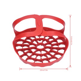 Silicone Steamer Sling Pressure Cooker Sling Portable Pressure Cooker Sling for Pot Anti Scalding Bakeware Lifter Steamer Rack