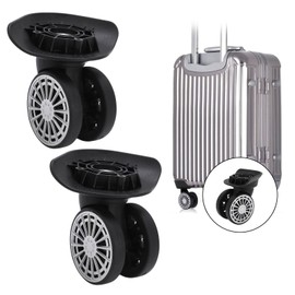 Luggage Swivel Wheels, A60 Suitcase Caster Replacement Wheel Replacement Kit for Luggage Case Repair Maintenance