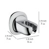 WENKO Libertà Shower Head Holder Chrome