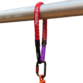 X MONSTER Xmonster Rhino 80 UHMWPE strop High Strength Anchor Sling Synthetic Rigging Line Winch Extensions line 150cm