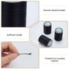 WEBEEDY 210 m Leather Sewing Thread, Waxed Yarn, Long Sewing