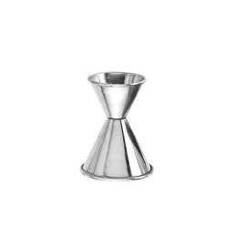 American Metalcraft J203 Bar Jigger, Stainless Steel, 3/4oz. x 1-1/2oz. Capacity