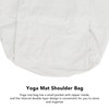 Yoga Mat Carrier Tote Portable Storage Canvas Carryall Shoulder Bag