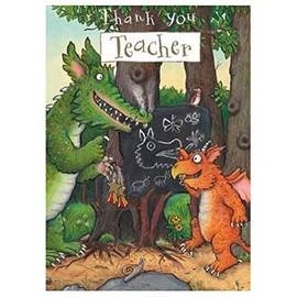 Julia Donaldson Zog the Dragon Thank You Teacher Card