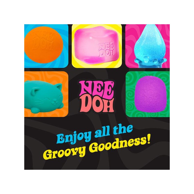 Schylling NeeDoh Nice Cube - Best-Selling Sensory Fidget Toy with