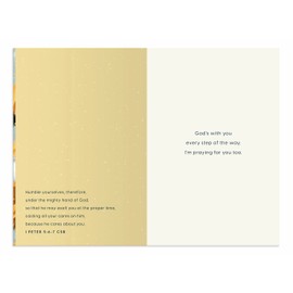 DaySpring - Tony Evans - Encouragement - He's There - 3 Premium Cards (U1042)