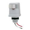 Intermatic K4141C 120-Volt 25-Amp Stem Mount Thermal Photocontrol , Gray