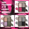 YiGuMy Matte & Shimmer Eyeshadow Palette - Waterproof Long-Lasting Neutral