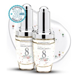 2 Piezas De Serum Facial Antiedad Con 8 Tipos De cidos Hialurnicos concentracin 2 y vitaminas A, C y E para todo tipo de piel danoche                 