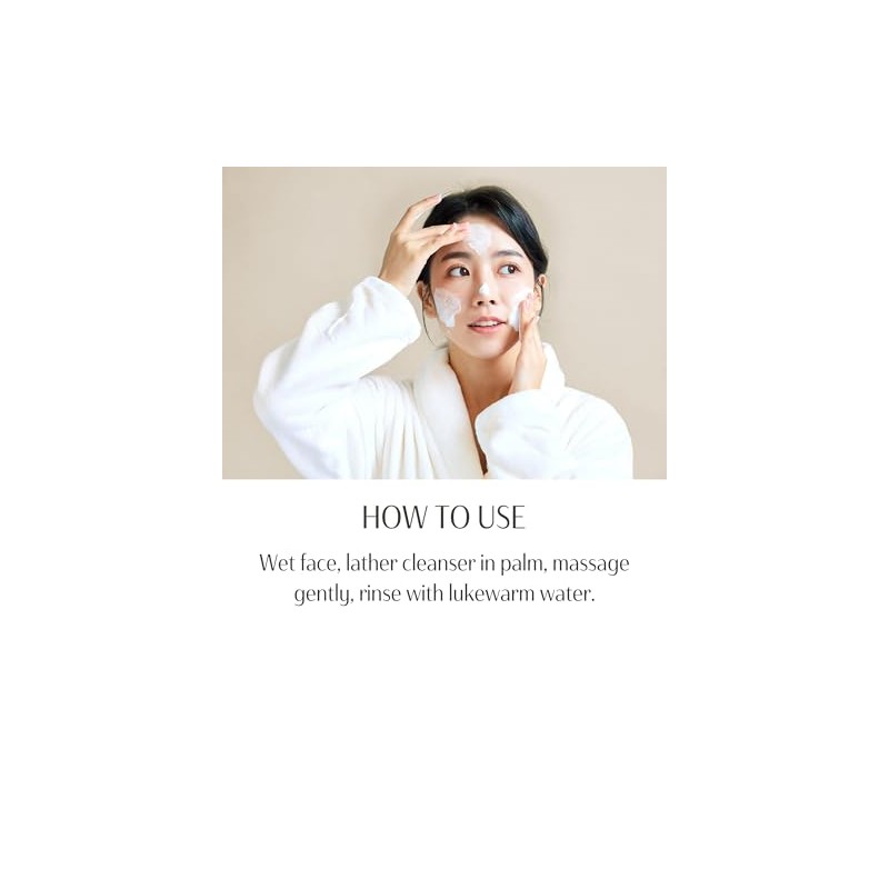dr.pepti - Espuma Limpiadora Galacto - Limpiador Facial Coreano Con