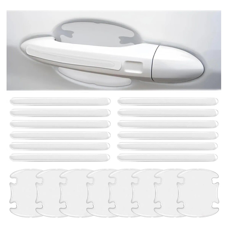 Protector Para Manija De Puerta Auto Pegatinas Coche 20pzs