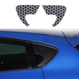 METYOUCAR Car Rear Side Window Stickers Decals for SEAT Leon MK2 2008-2012, Big Honeycomb