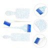 Baluue Hair Coloring Paddle Brush Comb Set Highlighting Kit Foil