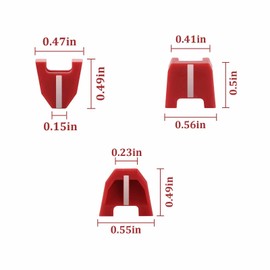 VIDABTE Nose Cushion No Mar Tip 42-38-0017, for Milwau-kee Nail Gun M18 2746-20 - Set of 4
