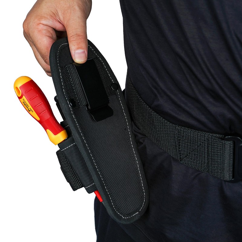 Small Tool Pouch with Belt Clip,Small Tool Holder Pouch, Min