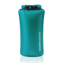 MONTCAMPER Waterproof Dry Bag-Large capacity Storage Sack for Outdoor Adventures-Enhanced 30D Nylon Waterproof Fabric-Float on Water-Keep Luggage Dry and Organized(10L/Turquoise blue)