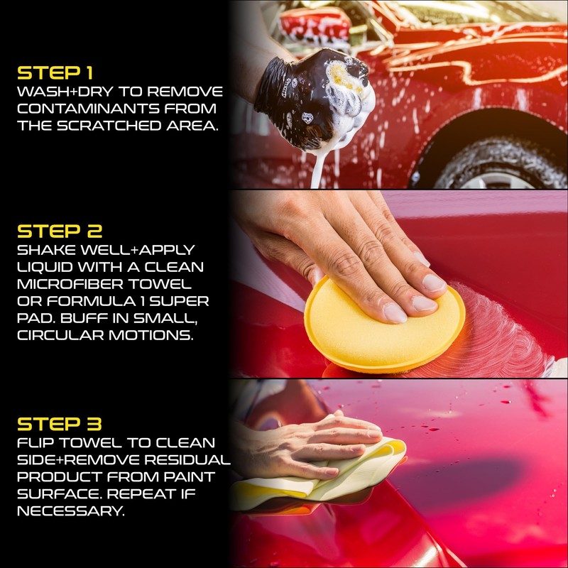 Formula 1 Scratch Out Liquid - Car Scratch Remover and