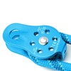 Mobile Side Plate Pulley Movable Downhill Pulley 26KN Side Swing