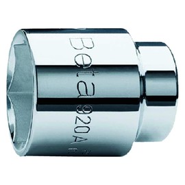 Beta 920A 24 Sechskant-Steckschlüssel für den Schraubendreher (ideal für jeden Steckschlüsselsatz, hochwertiges Werkzeug, robustes Handwerkzeug, praktische Stecknuss aus Metall, Größe: 24 mm)