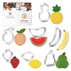 Fruit Cookie Cutter 7 Pc Set - 2.75 in Lemon,