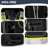 JHPAZUJA High Visibility Safety Work Vest for Men, Surveyor Safety