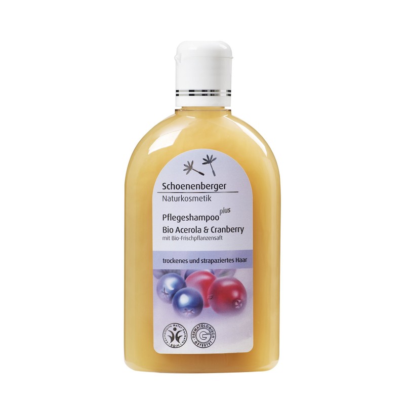Schoenenberger Care Shampoo plus Organic Acerola & Cranberry Pack of