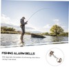 Gatuida 10pcs Fishing Bells Professional Fishing Alarm Bells for Sea