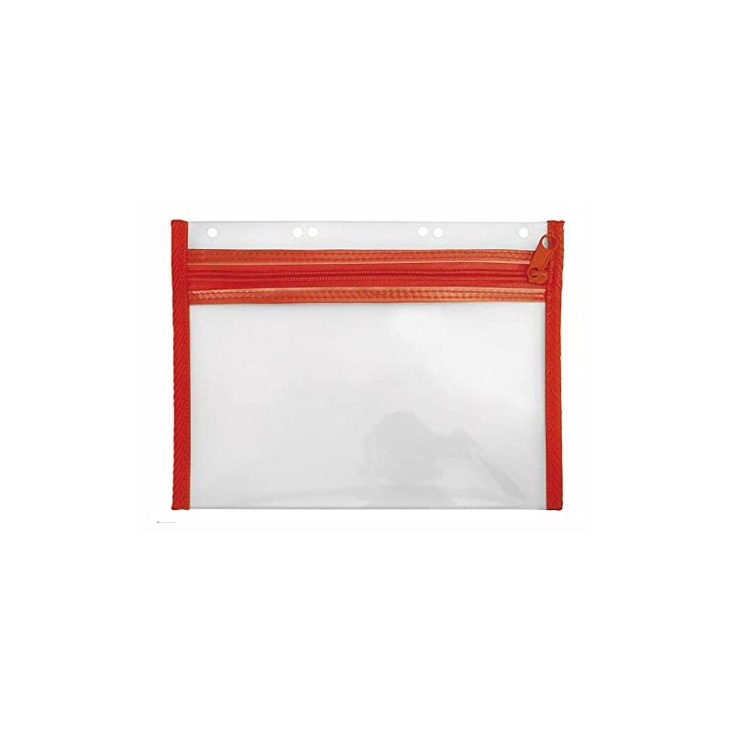VELOFLEX A435002 Document Case with Zip, Pack of 2, DIN