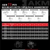 AKM 72 Pcs DIN Heavy Duty Cap & Plug Assortment