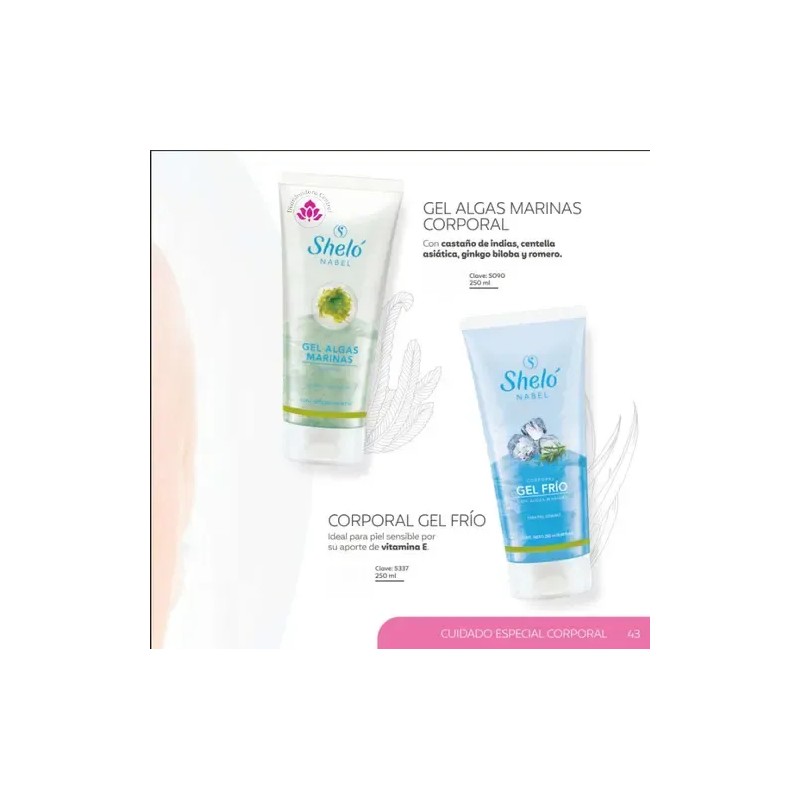 Gel Algas Marinas Corporal Shelo Nabel® 250ml