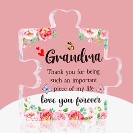 WaaHome Grandma Gifts from Grandchildren - Mothers Day Gifts for Grandma Grandmother Nana - Grandma Birthday Gifts from Grandkis - Best Grandma Mothers Day Gifts - Grandma Christmas Gifts