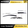 Sunwei Fits for Acura TSX 2004-2012 Acrylic Side Window Visor