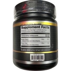 Citrato De Magnesio Y Potasio En Polvo 10.5 Oz (300 G) Citrato De Magnesio Y Potasio Suplemento Dietético 10,5 Onzas (Paquete De 1)