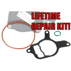 RKX 2.5L VACUUM PUMP REBUILD/SEAL KIT replacement for Volkswagen VW 2.5 L Jetta, Beetle, Passat, Rabbit, Golf