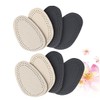 Baluue 12pairs Forefoot Pads Comfortable Cushion for Foot Cowhide Material