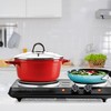 OVENTE Electric Countertop Double Burner, 1700W Cooktop with 7.25" and