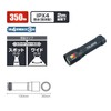 Tajima LE-H351D LED Hand Light, H351D, Brightness up to 350