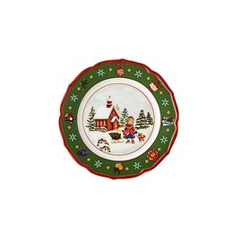Hutschenreuther Happy Wintertime H. Wintertime Green Flat Plate 22 cm