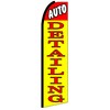 Auto Detailing King Size Swooper Flag Sign Pack of 2