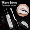Lápiz Labial Blanco para Halloween, Maquillaje Halloween
