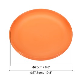 PATIKIL Flying Disc 10.8 Inch 175 Gram, Ultimate Competition Discs Sport Training Disk for Backyard Lawn Beach Outdoor Park, Orange