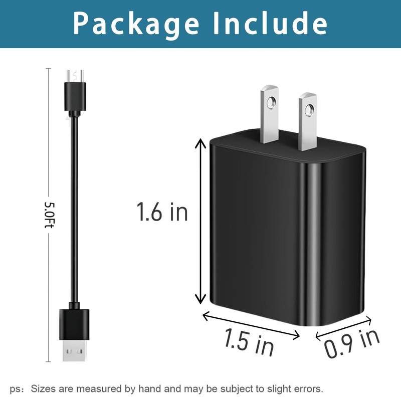 DIIMO Charger for SimpliSafe Outdoor Camera Battery and Simplisafe Outdoor