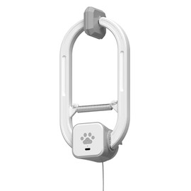 Rechargeable Electric Cat Teaser – Interactive Door Clip Teaser for Cats, 2 Motion Modes (360° Spin & Irregular Jumping), Smart Auto Cat Toy for Exercise & Fun (Grey)