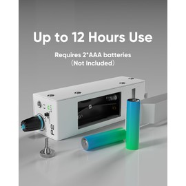 Nexilunual P2 Ultra-Compact in-Ear Monitor Amplifier, Personal Headphone Amp with XLR/TRS Input 3.5mm Output, in Ear Monitor System with Stereo/Mono Switching, Seven-Color Breathing Light