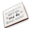 Fridge Magnets Beech Wood with Sayings (Es ist wie es