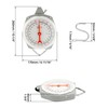 QWORK Precision Hanging Scale, 440lbs / 200kg Capacity, Dual Unit,